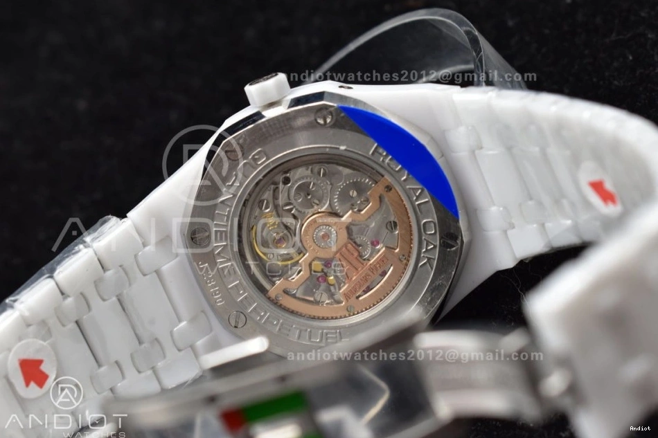 White Calendar Best Ceramic APSF Bracelet Edition 26579cb A5134 Oak Ceramic Perpetual on Royal 0425